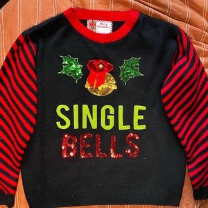 “Ugly” X-mas pullover knit sweater